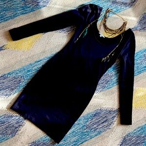 Stretchy Black Party Dress